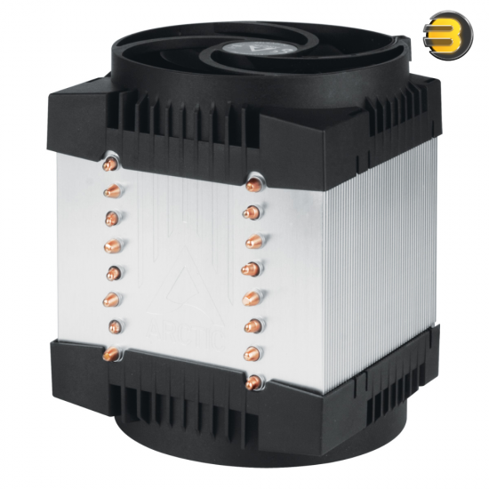 ARCTIC Freezer 4U-M Multi-Compatible 4U Single Tower CPU Cooler - Dual 120mm Fans, Direct Touch Heatpipes, Optimized Airflow, Quiet Cooling for Intel & AMD Platforms, Server and Workstation Ready