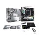 ASRock B550M STEEL LEGEND AM4 AMD B550 SATA 6Gb/s Micro ATX AMD Motherboard ASRock B550M STEEL LEGEND AM4 AMD B550 SATA 6Gb/s Micro ATX AMD Motherboard