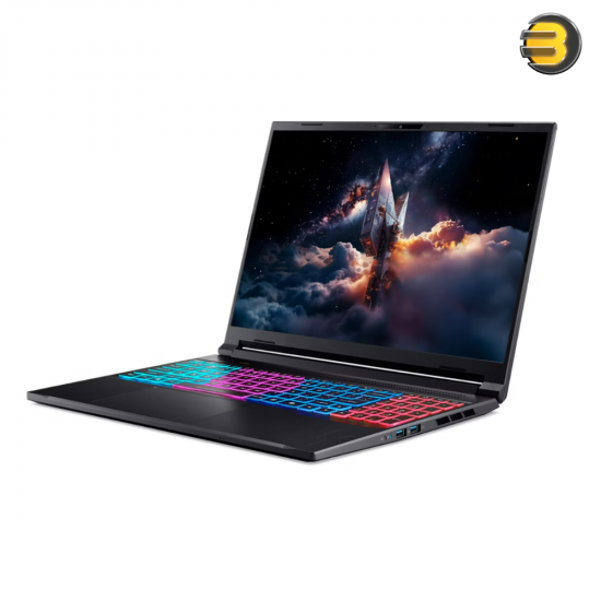 Acer Nitro V 16S gaming laptop with Intel Core 7 240H, RTX 5060 8GB, 16GB DDR5 RAM and 16-inch 180Hz WQXGA display