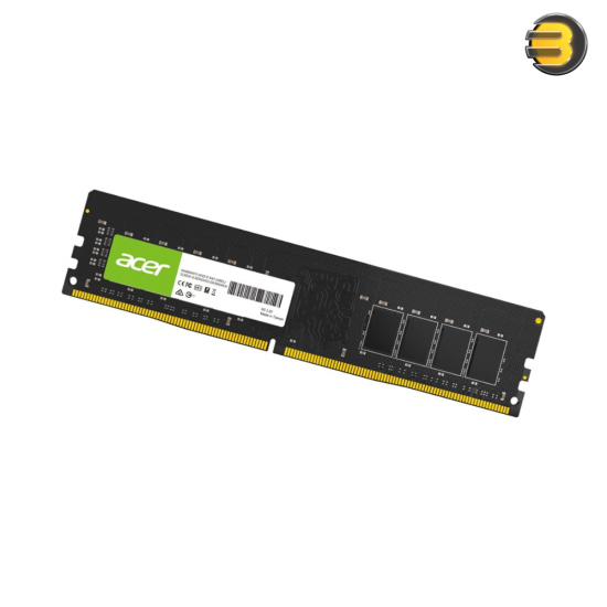 Acer 16GB 3200MHz DDR4 UD100 UDIMM Memory – CL22 Low Latency, Desktop-Optimized Performance Acer 16GB 3200MHz DDR4 UD100 UDIMM Memory – CL22 Low Latency, Desktop-Optimized Performance