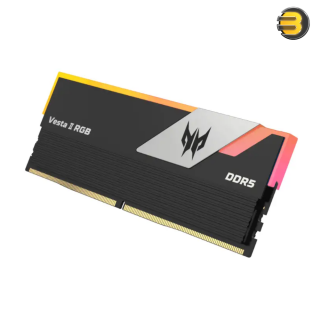 Acer Predator Vesta II DDR5 32GB (2x16GB) 6000MHz 1Rx8 CL30 Black