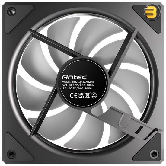 Antec Vision 120R ARGB PC Case Fan – 30,000-Hour Hydro Bearing