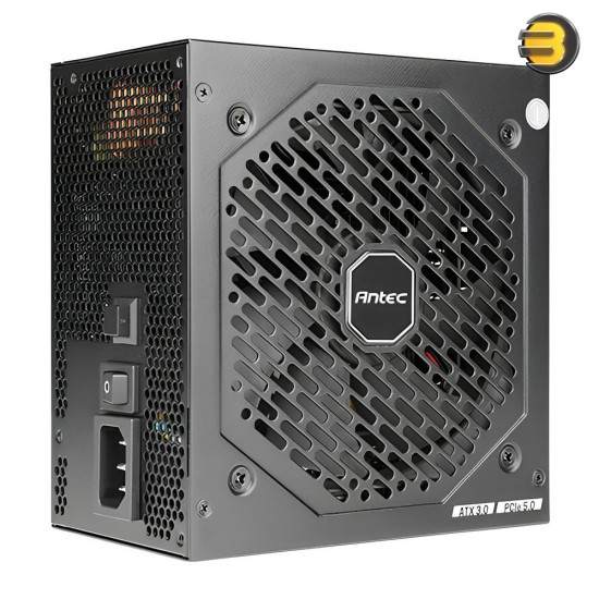 ANTEC 1300W NeoECO NE1300G M ATX3.0 — Full Modular PSU, 80 Plus Gold Certified, PCIE 5.0 Support, PhaseWave Design, Japanese Caps, Zero RPM Manager, Silent 120mm Fan