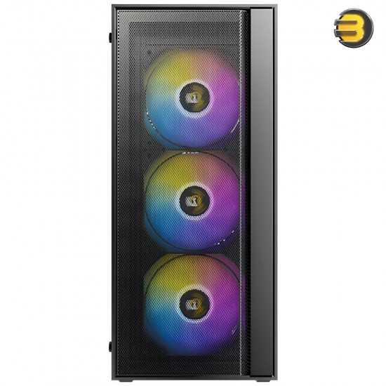 Antec AX65 ARGB Mid-Tower Case (4×120mm ARGB Fans) + Atom V450 450W Non-Modular Power Supply Antec AX65 ARGB Mid-Tower Case (4×120mm ARGB Fans) + Atom V450 450W Non-Modular Power Supply