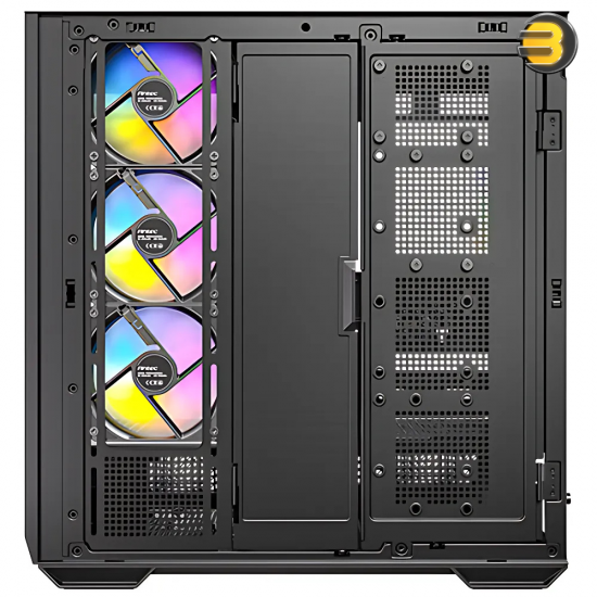 Antec C7 ARGB, RTX 40 GPU Support, 4 x 120mm ARGB PWM Fans Included, Vertical GPU Cooling, Type-C 10Gbps, Seamless Tempered Glass Front & Side Panels, 360mm Radiator Support, Mid-Tower E-ATX PC Case