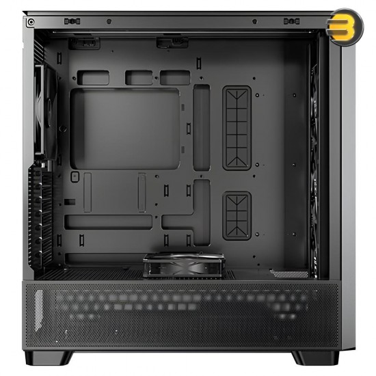 Antec Flux Mesh PC Case – F-LUX Flow Luxury Design & 5x Pre-Installed Fans