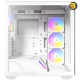 Antec C3 ARGB White, 3 x 120mm & 1 x 120mm ARGB PWM Fans Included, Up to 8 Fans Simultaneously, Type-C，Seamless Tempered Glass Front & Side Panels, 360mm Radiator Support, Mid-Tower ATX PC Case