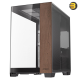 Antec C8 Curve Wood, Fans not Included, Wooden Front Panel, Super Wide Angle Single Curved Glass, Dual-Chamber Layout, Type-C, 360mm Radiator Support, RTX 40 Compatible, Full-Tower E-ATX PC Case