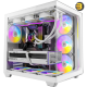 Antec C5 ARGB White, 7 x 120mm ARGB PWM Fans Included, Up to 10 Fans Simultaneously, Type-C 3.2 Gen 2 Port, Seamless Tempered Glass Front & Side Panels, 360mm Radiator Support, Mid-Tower ATX PC Case