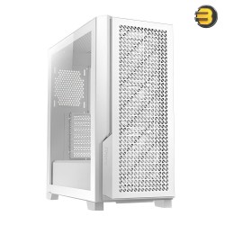 Antec Performance Series P20C White, Massive Metal Mesh Front Panel, 3 x 120mm PWM White Fans, Type-C 3.2 Gen2 Ready, 2 x 360 mm Radiator Simultaneously, GPU Bracket, Mid-Tower E-ATX PC Case