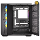 Antec C7 ARGB, RTX 40 GPU Support, 4 x 120mm ARGB PWM Fans Included, Vertical GPU Cooling, Type-C 10Gbps, Seamless Tempered Glass Front & Side Panels, 360mm Radiator Support, Mid-Tower E-ATX PC Case