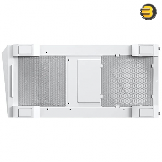 Antec C3 ARGB White, 3 x 120mm & 1 x 120mm ARGB PWM Fans Included, Up to 8 Fans Simultaneously, Type-C，Seamless Tempered Glass Front & Side Panels, 360mm Radiator Support, Mid-Tower ATX PC Case