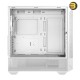 ANTEC NX416L White — High Airflow Mesh Front Panel, 2 x 160mm & 1 x 120mm ARGB Fans Included, Type-C, Tempered Glass Hinge Side Panel, Up to 11 Fans, 360mm Radiator Support, Mid-Tower ATX Gaming Case