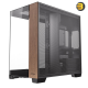 Antec C8 Curve Wood, Fans not Included, Wooden Front Panel, Super Wide Angle Single Curved Glass, Dual-Chamber Layout, Type-C, 360mm Radiator Support, RTX 40 Compatible, Full-Tower E-ATX PC Case