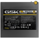 Antec GSK850 ATX3.1 850W 80+ Gold Fully Modular Power Supply – Native 12V-2x6 (12VHPWR) PCIe 5.1 Connector, 100% Japanese Capacitors, Zero RPM Mode, 120mm FDB Silent Fan, 10-Year Warranty