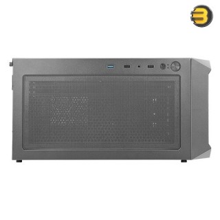 Antec NX292 Mid Tower RGB Gaming Casing 4Fans (3x 120M ARGB) F (1x 120M ARGB) R + ATOM V550 550W PSU