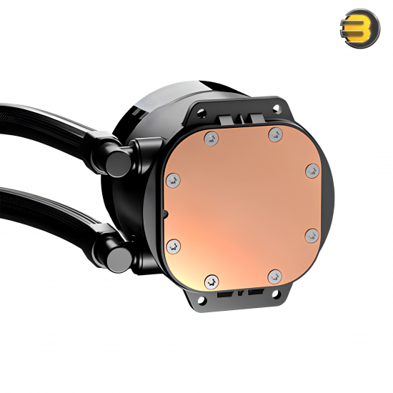 Antec Vortex LUM 360 ARGB 360mm AIO Liquid CPU Cooler — 397×120×27 mm aluminum radiator, 3×120 mm ARGB PWM fans 800–1800 RPM up to 71.5 CFM/2.45 mmH₂O at ≤31 dB, copper base, EPDM high‑density tubing, included ARGB controller, Intel LGA 115X/1200/1700/185
