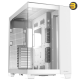 Antec C8 White Case — RTX 40 Compatible, Dual-Chamber, tooless Design, Type-C, 360mm Radiator Support, Seamless Tempered Glass Front & Side Panels, High Airflow Full-Tower E-ATX PC Case - Fans not Included