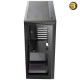 Antec C3 ARGB Black, 3 x 120mm & 1 x 120mm ARGB PWM Fans Included, Up to 8 Fans Simultaneously, Type-C，Seamless Tempered Glass Front & Side Panels, 360mm Radiator Support, Mid-Tower ATX PC Case