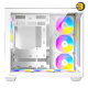 Antec C5 ARGB White, 7 x 120mm ARGB PWM Fans Included, Up to 10 Fans Simultaneously, Type-C 3.2 Gen 2 Port, Seamless Tempered Glass Front & Side Panels, 360mm Radiator Support, Mid-Tower ATX PC Case