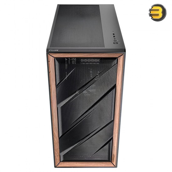 Antec Flux Mesh PC Case – F-LUX Flow Luxury Design & 5x Pre-Installed Fans