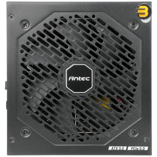 Antec 850W NeoECO NE850G M ATX3.0 — Full Modular PSU, 80 Plus Gold Certified, PCIE 5.0 Support, PhaseWave Design, Japanese Caps, Zero RPM Manager, Silent 120mm Fan