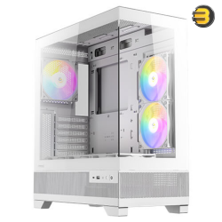 Antec CX700 RGB Mid-Tower Gaming Case White + Antec CSK Pro 850W 850+ Bronze ATX 3.1