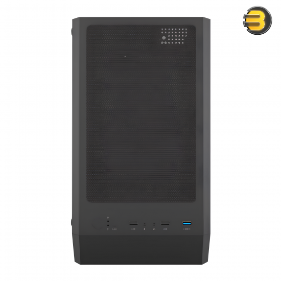 Antec NX360 Elite ARGB Mid-Tower ATX Gaming Case + Antec Atom V450 450W Power Supply —  Tempered Glass Side Panel, Mesh Front, 4x 120mm ARGB Fans, Radiator Support up to 360mm ,Silent 120mm Fan, Multiple Protections, Compatible with ATX, Micro-ATX, ITX