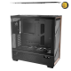 Antec Flux Pro — 6 x PWM Fans Included, High-Airflow Front Panel with Walnut Wood, iShift PSU 90° Mount, USB3.0 x 2, Type-C, 420mm Radiator Support, Temp. Display, Full-Tower E-ATX PC Case