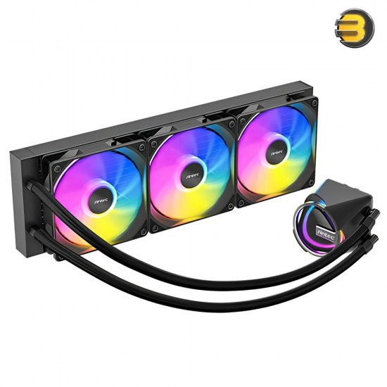 Antec Skeleton 360 ARGB Liquid Cooler – Massive Copper Base Plate