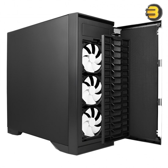 Antec P101 Silent Performance Series Mid-Tower PC Computer Case with Sound Dampening Panels, 4 X 120/140mm Cooling Fans Pre-Installed