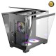 Antec C8 Black Case — RTX 40 Compatible, Dual-Chamber, tooless Design, Type-C, 360mm Radiator Support, Seamless Tempered Glass Front & Side Panels, High Airflow Full-Tower E-ATX PC Case - Fans not Included