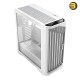 Antec Performance 1 FT WHITE — RTX 40 Series GPU Support, Temp. Display, 4 x Storm T3 PWM Fans, Type-C, Dual TG Side Panels, Removable Top Fan/Radiator Bracket, Mesh Front Panel, Full-Tower E-ATX PC Case