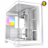 Antec C5 Curve ARGB PC Case (White) – Includes 4x ARGB Fans