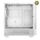 ANTEC NX416L White — High Airflow Mesh Front Panel, 2 x 160mm & 1 x 120mm ARGB Fans Included, Type-C, Tempered Glass Hinge Side Panel, Up to 11 Fans, 360mm Radiator Support, Mid-Tower ATX Gaming Case