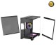 Antec C8 Black Case — RTX 40 Compatible, Dual-Chamber, tooless Design, Type-C, 360mm Radiator Support, Seamless Tempered Glass Front & Side Panels, High Airflow Full-Tower E-ATX PC Case - Fans not Included