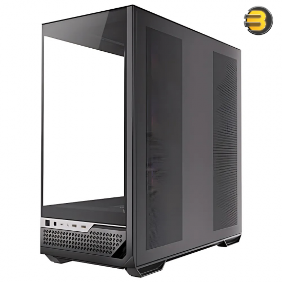 Antec C7 ARGB, RTX 40 GPU Support, 4 x 120mm ARGB PWM Fans Included, Vertical GPU Cooling, Type-C 10Gbps, Seamless Tempered Glass Front & Side Panels, 360mm Radiator Support, Mid-Tower E-ATX PC Case