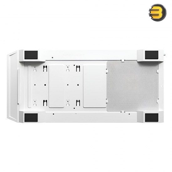 ANTEC NX416L White — High Airflow Mesh Front Panel, 2 x 160mm & 1 x 120mm ARGB Fans Included, Type-C, Tempered Glass Hinge Side Panel, Up to 11 Fans, 360mm Radiator Support, Mid-Tower ATX Gaming Case