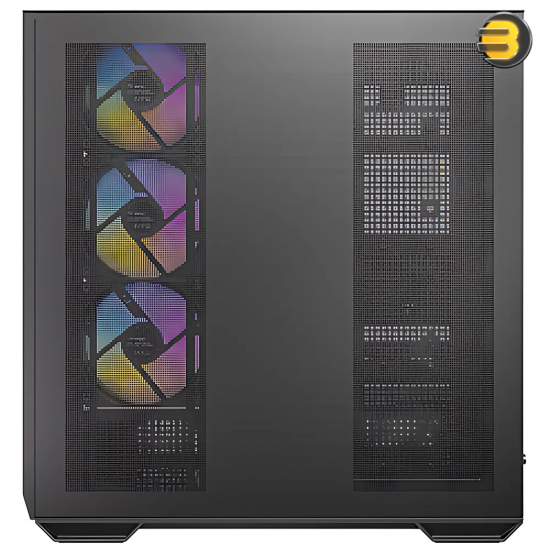 Antec C7 ARGB, RTX 40 GPU Support, 4 x 120mm ARGB PWM Fans Included, Vertical GPU Cooling, Type-C 10Gbps, Seamless Tempered Glass Front & Side Panels, 360mm Radiator Support, Mid-Tower E-ATX PC Case