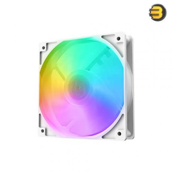 Antec DF800 Mid Tower RGB Gaming Casing White 5Fans (3x 120M ARGB) F (2x 120M ARGB) R