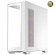 Antec C3 ARGB White, 3 x 120mm & 1 x 120mm ARGB PWM Fans Included, Up to 8 Fans Simultaneously, Type-C，Seamless Tempered Glass Front & Side Panels, 360mm Radiator Support, Mid-Tower ATX PC Case