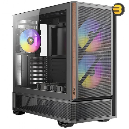 Antec P30 ARGB PC Case – 5x Pre-Installed PWM Fans & USB-C