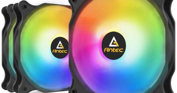 Antec 120mm Case Fan, RGB Case Fan, PC Fan, 4-Pin RGB, F12 Series