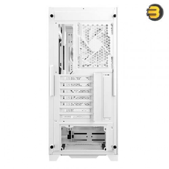 Antec DF700 Flux, Mid Tower White, ATX Gaming Case, Tempered Glass Side Panel, USB3.0 x 2, 360 mm Radiator Support, 3 x 120 mm ARGB, 1 x 120 mm Reverse & 1 x 120 mm Fans Included