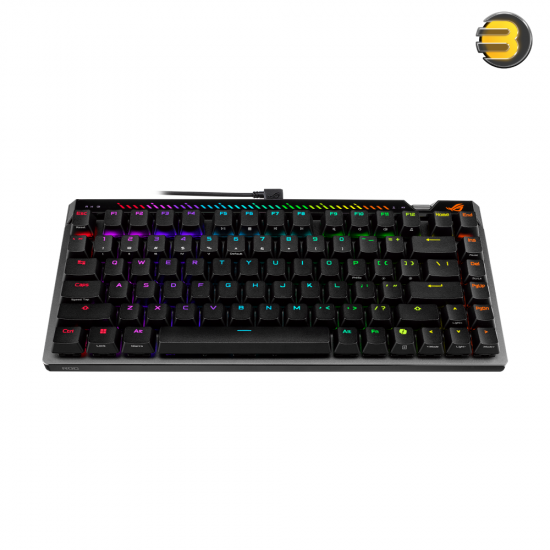 ASUS ROG Falchion Ace 75 HE gaming keyboard with 75 percent layout, magnetic switches and RGB lighting