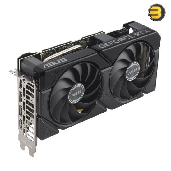 ASUS Dual GeForce RTX 4060 Ti EVO OC Edition 8GB GDDR6 — Designed for broad compatibility, with Axial-tech fan design, 0dB technology, Auto-Extreme Technology, and more.