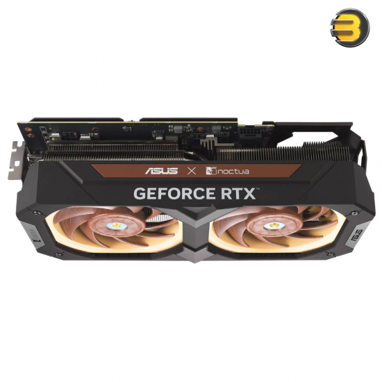 ASUS GeForce RTX 4080 Super Noctua OC Graphics Card, 16GB GDDR6X 256-Bit Memory, 2610MHz Boost Clock, 10240 CUDA Cores, 23 Gbps Memory Speed, PCI Express 4.0 Interface | 90YV0KA2-M0NA00