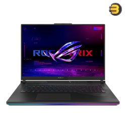 Asus ROG Strix SCAR 18 G834JYR-R6041W Gaming Laptop — Intel Ci9-14900HX, 32GB RAM, 2TB SSD, RTX 4090 16GB, 18-inch 240Hz QHD+, Mini LED, Win11 - 90NR0IP2-M001P0