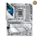ASUS ROG STRIX X870E-A GAMING WIFI7 NEO white and silver ATX motherboard with AMD AM5 socket, PCIe 5.0 x16, dual USB4 ports, ROG SupremeFX ALC4080 audio and Q-Design features
