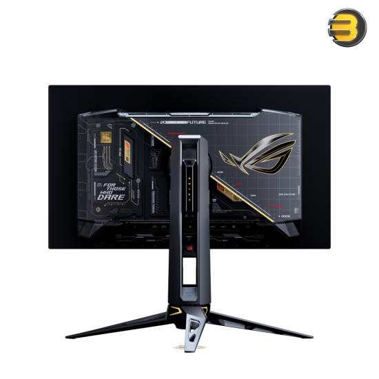 ASUS ROG Swift OLED PG27AQWP-G EDITION 20 26.5 inch QHD WOLED gaming monitor with 540Hz refresh rate, 0.02ms GTG response, TrueBlack Glossy surface and DisplayPort 2.1 DP80 connectivity